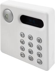  RFID olvasós és kódzáras segédolvasó az YA-82 szériájú önálló olvasókhoz kijelzővel - EM - fehér YA-92DK-wh