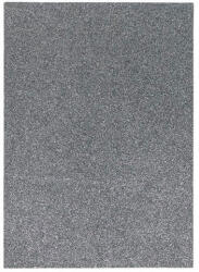  Dekorgumi A4 2mm, glitteres, öntapadós - Ezüst 44567 (16467/18672)