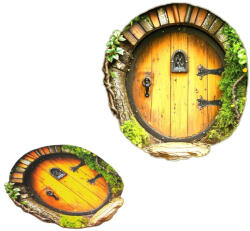 Nyomtatott dekorkarton - Hobbit ajtó - papelito