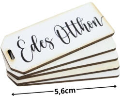  Nyomtatott dekorkarton - Édes Otthon biléta 5db/csomag - papelito