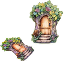  Nyomtatott dekorkarton - Tündérajtó Lagoril - papelito