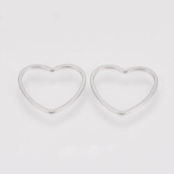  Rozsdamentes Medál - szív