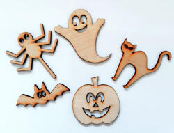  Fa halloween szett kb. 5cm, 5/cs, 5442 (5442C)