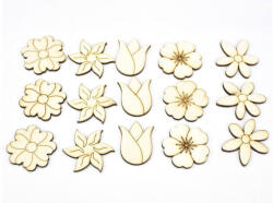  Fa virágok 5 féle, kb. 4cm 15db/cs 5820 (5820)