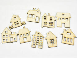  Fa házikók 5cm 9db/cs 5824 (5824)