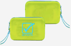 Givova POCHETTE IN SILICONE GIALLO FLUO/CELESTE Tg. UNICA