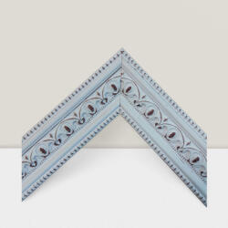 Keretshop 5, 5 cm matt fehér-vörös antikolással EGYEDI MÉRETBEN FW55 (KS247867)