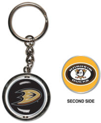 WinCraft Anaheim Ducks kulcstartó Spinner (114666)