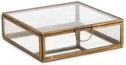 Bizzotto Cutie bijuterii sticla metal auriu Tehri 15x15, 5x4, 5h (0187061)