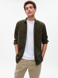 GAP Фланелена риза GAP GAP | Zelen | МЪЖЕ | XS
