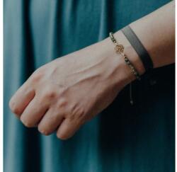 Napfény ékszer Szívből újra smaragd lótusz ásványkarkötő