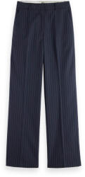 Scotch & Soda Pantaloni Core Edie 178126 SC7439 night blue pinstripe (178126 7439 night blue pinstripe)