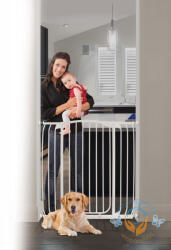 Dreambaby Extra magas és extra széles ajtórács, kutyarács (9312742821777)