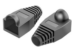 Vention RJ45 (PVC, fekete), 50 darab, védõburkolat (IODB0-50) - tonerpiac