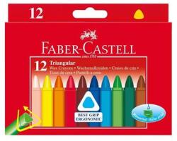 Faber-Castell Zsírkréta háromszögletű 12 db (120010)