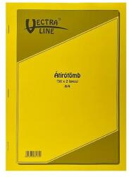 Vectraline Önátírótömb VECTRALINE A/4 álló 50x2 lapos (01.00617) - robbitairodaszer