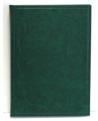  Vendégkönyv A/4 160 lapos sima zöld - robbitairodaszer