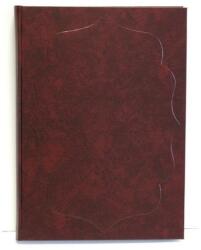  Vendégkönyv A/4 160 lapos sima bordó - robbitairodaszer