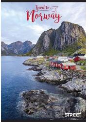 STREET Füzet vonalas STREET A/4 54 lapos Travel (65750) - robbitairodaszer