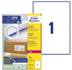 Avery Etikett AVERY L7167-100 199, 6x289, 1 mm fehér univerzális 100 ív/doboz (L7167-100) - robbitairodaszer