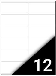Fortuna Etikett FORTUNA 105x48mm univerzális 1200 címke/doboz 100 ív/doboz (01.01302) - robbitairodaszer
