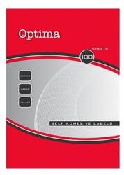Optima Etikett OPTIMA 32121 25, 4x10mm 18900 címke/doboz 100 ív/doboz (32121) - robbitairodaszer