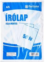 Fortuna Írólap FORTUNA A/5 félfamentes 10-50 50 lapos (01.01446) - robbitairodaszer