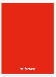 Fortuna Füzet vonalas FORTUNA Monocolor A/5 32 lapos 21-32 piros (01.02076)