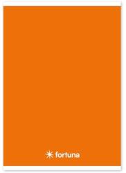 Fortuna Füzet vonalas FORTUNA Monocolor A/5 32 lapos 21-32 narancssárga (01.02082) - robbitairodaszer
