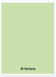 Fortuna Füzet vonalas FORTUNA Monocolor A/5 32 lapos 21-32 4-8. osztályos pasztell zöld (01.02088) - robbitairodaszer