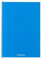 Fortuna Spirálfüzet vonalas FORTUNA Monocolor A/5 70 lapos sötétkék (01.02109) - robbitairodaszer