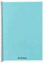 Fortuna Spirálfüzet vonalas FORTUNA Monocolor A/5 70 lapos pasztell kék (01.02120) - robbitairodaszer