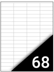 Fortuna Etikett FORTUNA 48, 5x16, 9mm univerzális 6800 címke/doboz 100 ív/doboz (01.02335) - robbitairodaszer