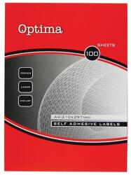 Optima Etikett OPTIMA 32143 192x70mm 400 címke/doboz 100 ív/doboz (32143) - robbitairodaszer