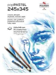 KOH-I-NOOR Rajzfüzet KOH-I-NOOR 9920 245x345 mm 20 lapos pasztell színes (7500040006)