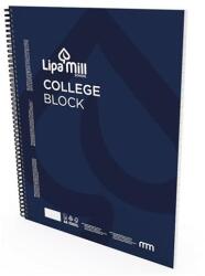 Mar-Mar Spirálfüzet kockás LIPAMILL A/4 70 lapos College block (1252412)