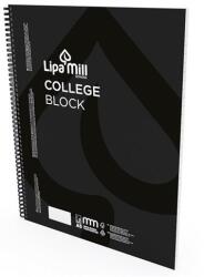 Mar-Mar Spirálfüzet kockás LIPAMILL A/5 70 lapos College block (1252413) - robbitairodaszer