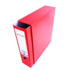 Fortuna Iratrendező tokos FORTUNA A/4 75 mm piros (02.0002704)