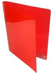 KARTON P+P Gyűrűskönyv A/4 20 mm 4 gyűrű átlátszó piros (2-144) - robbitairodaszer