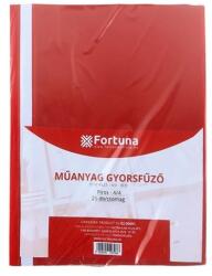 Fortuna Gyorsfűző FORTUNA műanyag piros 25 darabos (02.00691) - robbitairodaszer
