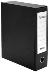 Optima Iratrendező tokos OPTIMA A/4 75 mm fekete (124274)