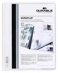 DURABLE Gyorsfűző DURABLE Duraplus A/4 széles panorámás fehér (257902) - robbitairodaszer