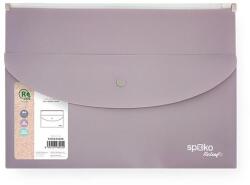 Spoko Irattasak SPOKO ReLeaf PP A/4 cipzáras és A/5 patentos SoftTouch lila (S110441306) - robbitairodaszer