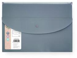 Spoko Irattasak SPOKO ReLeaf PP A/5 cipzáras és DL patentos SoftTouch szürke (S110451206) - robbitairodaszer