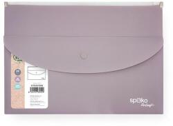 Spoko Irattasak SPOKO ReLeaf PP A/5 cipzáras és DL patentos SoftTouch lila (S110451306) - robbitairodaszer