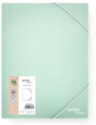 Spoko Gumis mappa SPOKO ReLeaf PP A/4 SoftTouch menta zöld (S111041412)