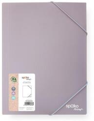 Spoko Gumis mappa SPOKO ReLeaf PP A/4 SoftTouch lila (S111041312) - robbitairodaszer