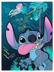 COOLPACK Gumis mappa COOLPACK Lilo és Stitch A/4 kék mintás (R78485PTR) - robbitairodaszer