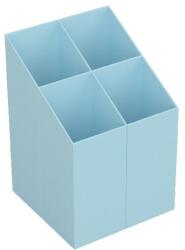 Ico Írószertartó ICO szögletes pasztell kék (9570009011) - robbitairodaszer
