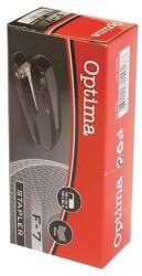 Optima Tűzőgép OPTIMA F-7 asztali 20 lap 24/6 fekete (22121) - robbitairodaszer